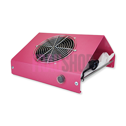 Витяжка для манікюру настільна, з мішком Nailtronic NT150 65Вт (Рожева)